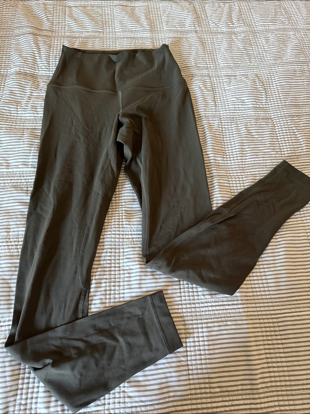 lululemon athletica Olive Green High-Rise Leggings